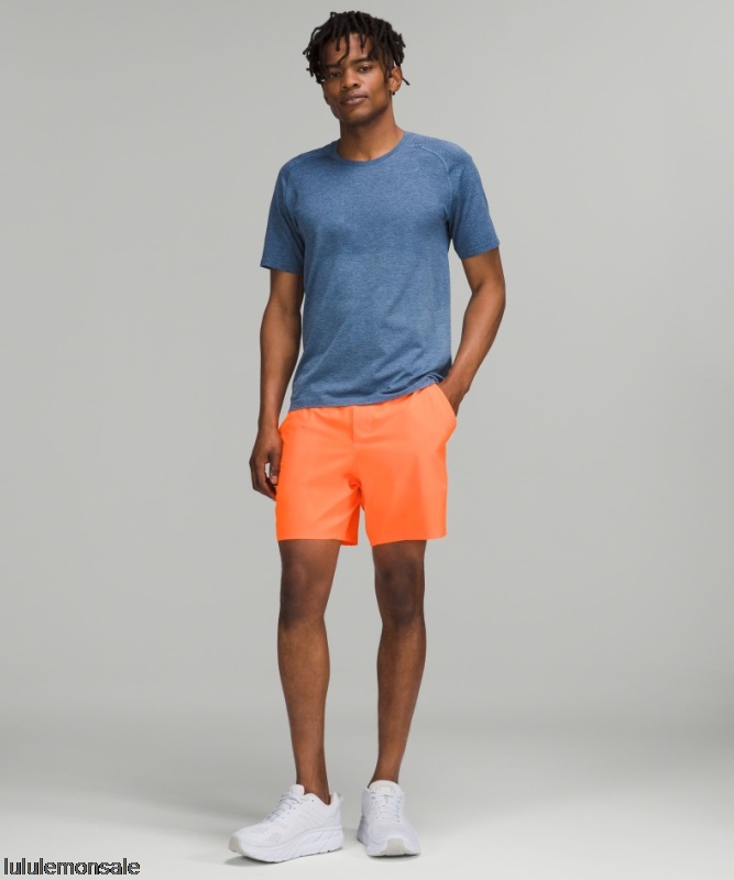 Lululemon Deutschland DELULU843 | Pace Breaker Linerless Short 7 Highlight Orange